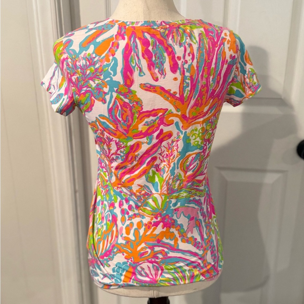 Lilly Pulitzer Women's Michele Top Size Small - Picture 5 of 7